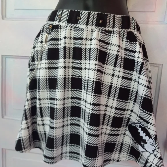 ❣️Rage Mosh 'Fit! Custom outfit w reversible skirt! Classic horror! PRICE FIRM! - Picture 6 of 8